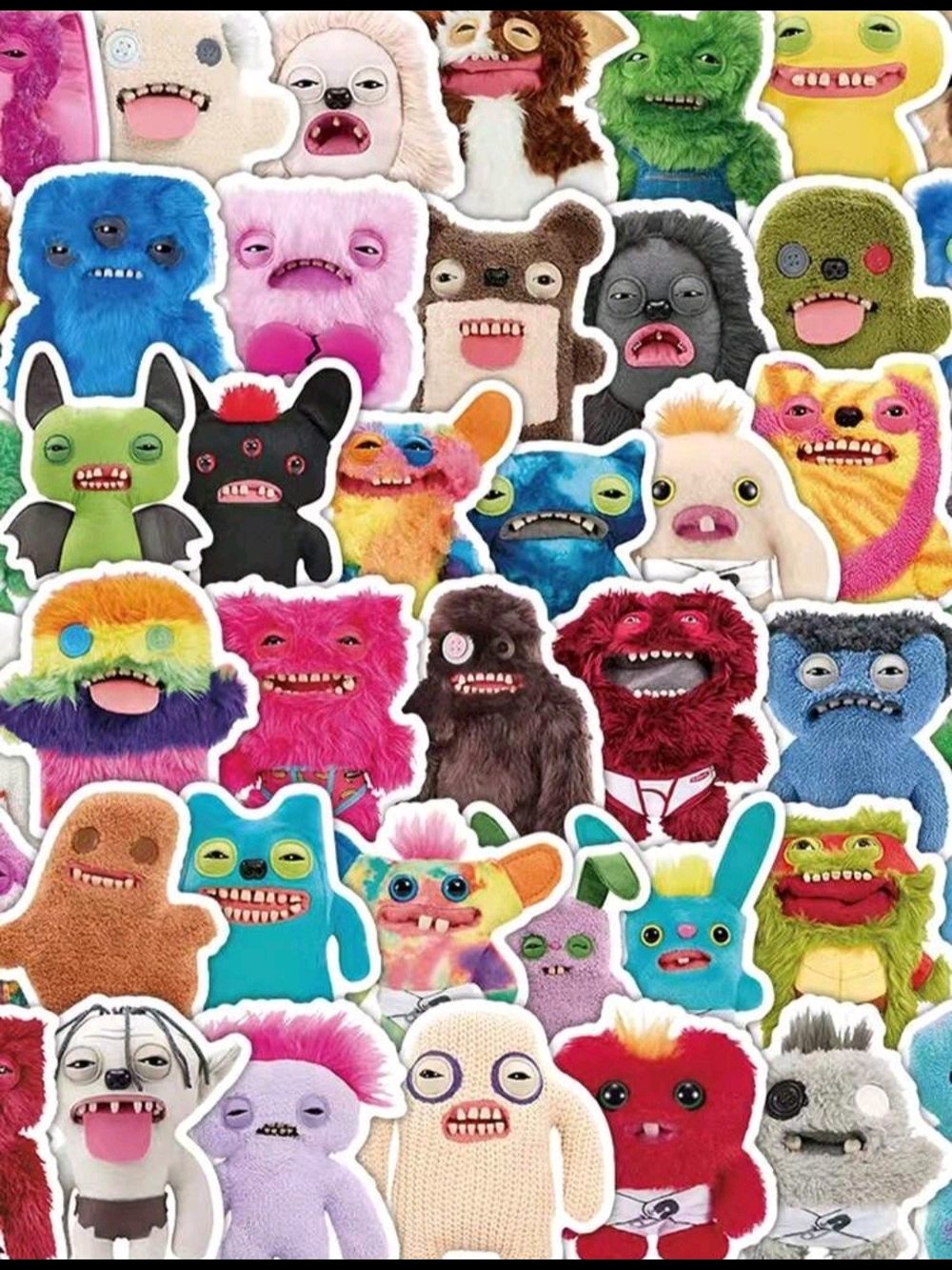 Fuggler Stickers Ten Pack - Colorful Assorted Stickers